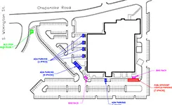 Green Trek map for Public Safety Education Campus