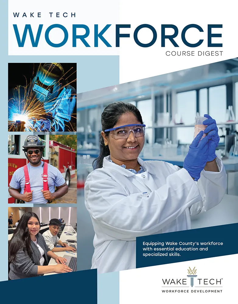 Cover of the Wake Tech Workforce Development Course Digest