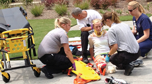 Wake Tech Paramedic and emergency medical technician training