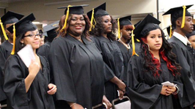 Wake Tech Adult High School graduation