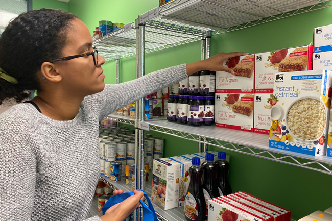 The Nest food pantry