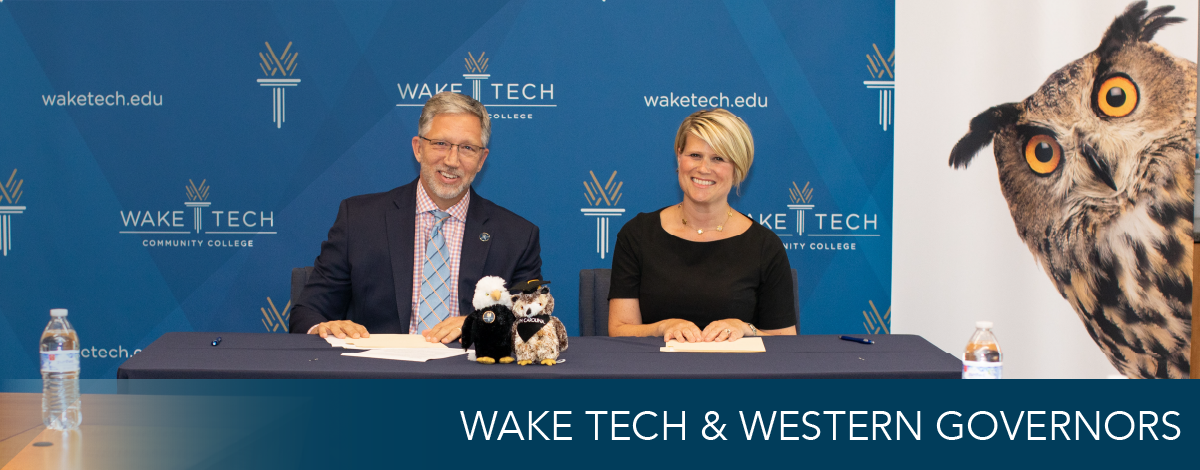 Read more: Wake Tech Graduates Have New Opportunity to Transfer to WGU North Carolina