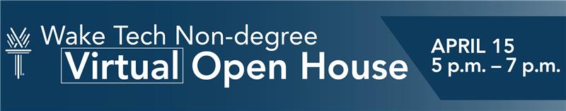 Spring 2026 Workforce Development Virtual Open House banner