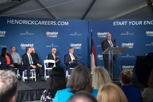 Hendrick Automotive Group Pledges $1 Million  as Construction Starts on Newest Wake Tech Facility