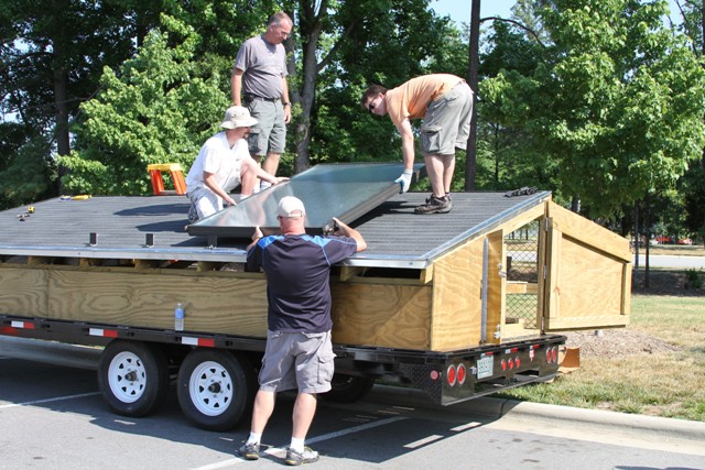 Wake Tech Students Learn to Install Solar Panels