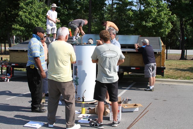 Wake Tech Students Learn to Install Solar Panels