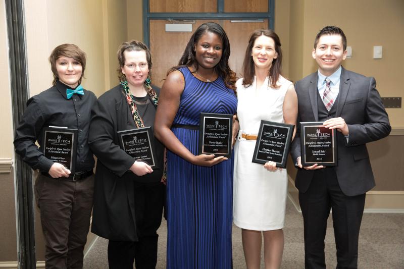 Wake Tech Students Recognized for Excellence
