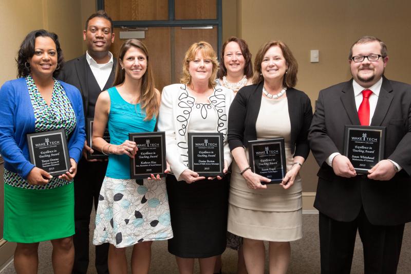 Wake Tech Faculty Members Recognized for Excellence