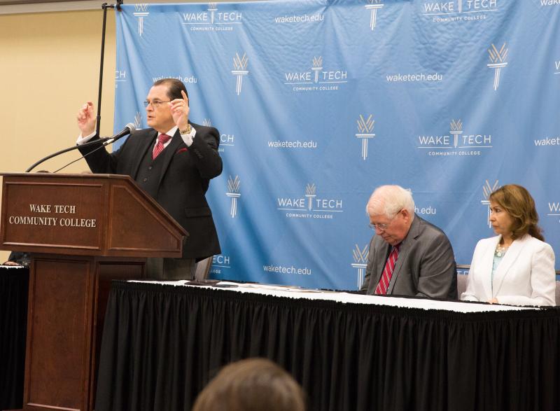 Dr. Stephen Scott, Wake Tech President