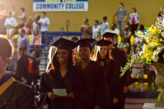 Wake Tech Hosts 2012 Spring Commencement Exercises