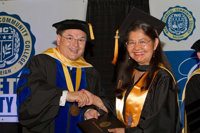 Wake Tech Hosts 2012 Spring Commencement Exercises