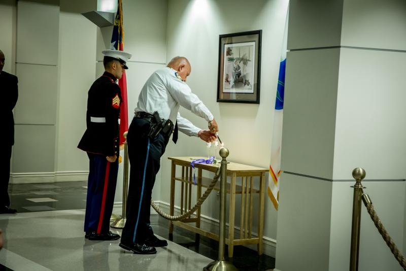 Public Safety Officials Commemorate 9/11 with Tribute to First Responders