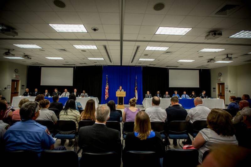 Public Safety Officials Commemorate 9/11 with Tribute to First Responders