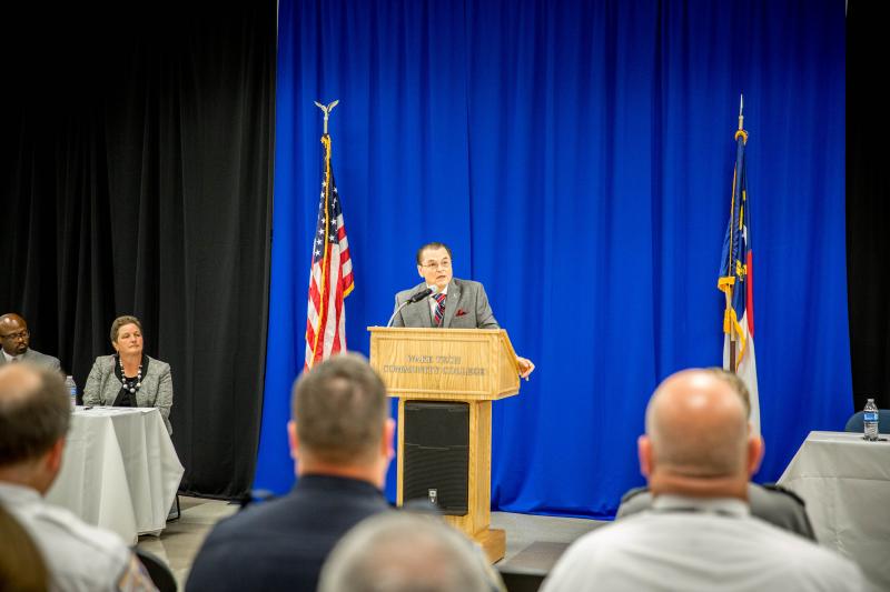 Dr. Stephen Scott, Wake Tech President