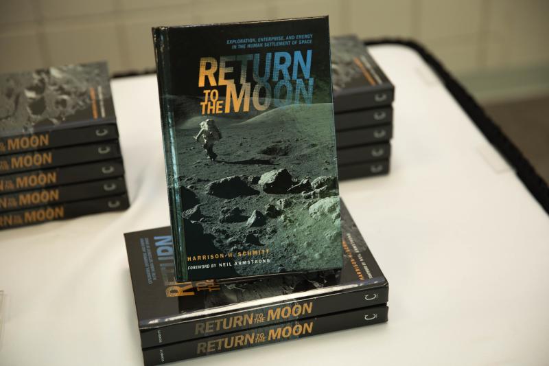Apollo 17 Astronaut Discusses Moon Mission