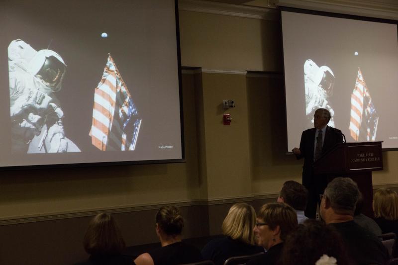 Apollo 17 Astronaut Discusses Moon Mission