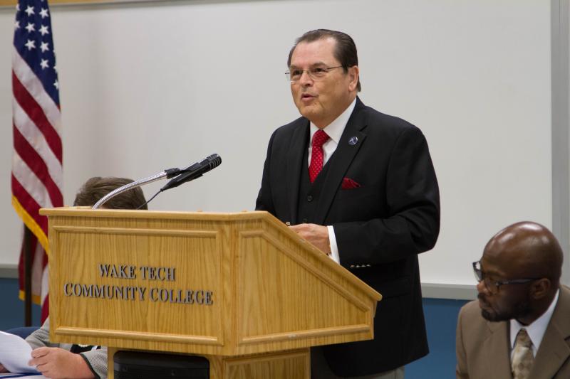 Dr. Stephen Scott, Wake Tech President