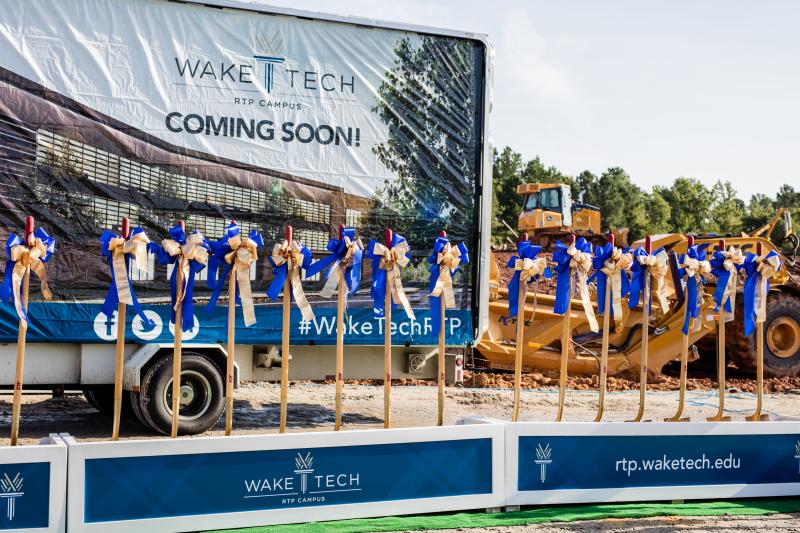 Wake Tech Breaks Ground on Innovative RTP Campus