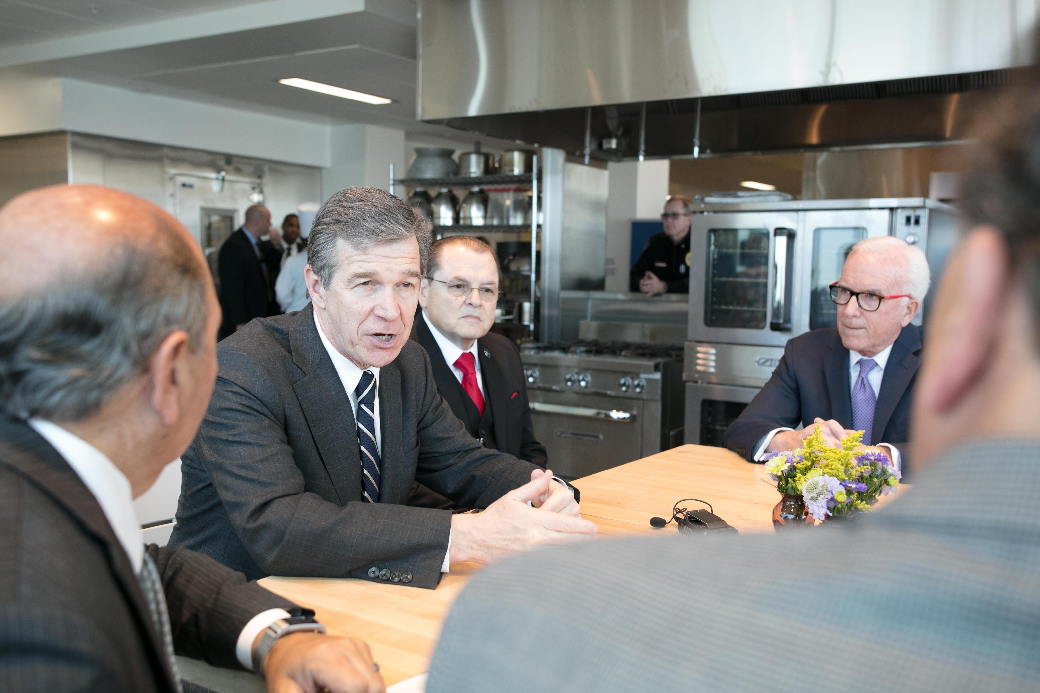 NC Governor Highlights Workforce Training at Northern Wake Campus