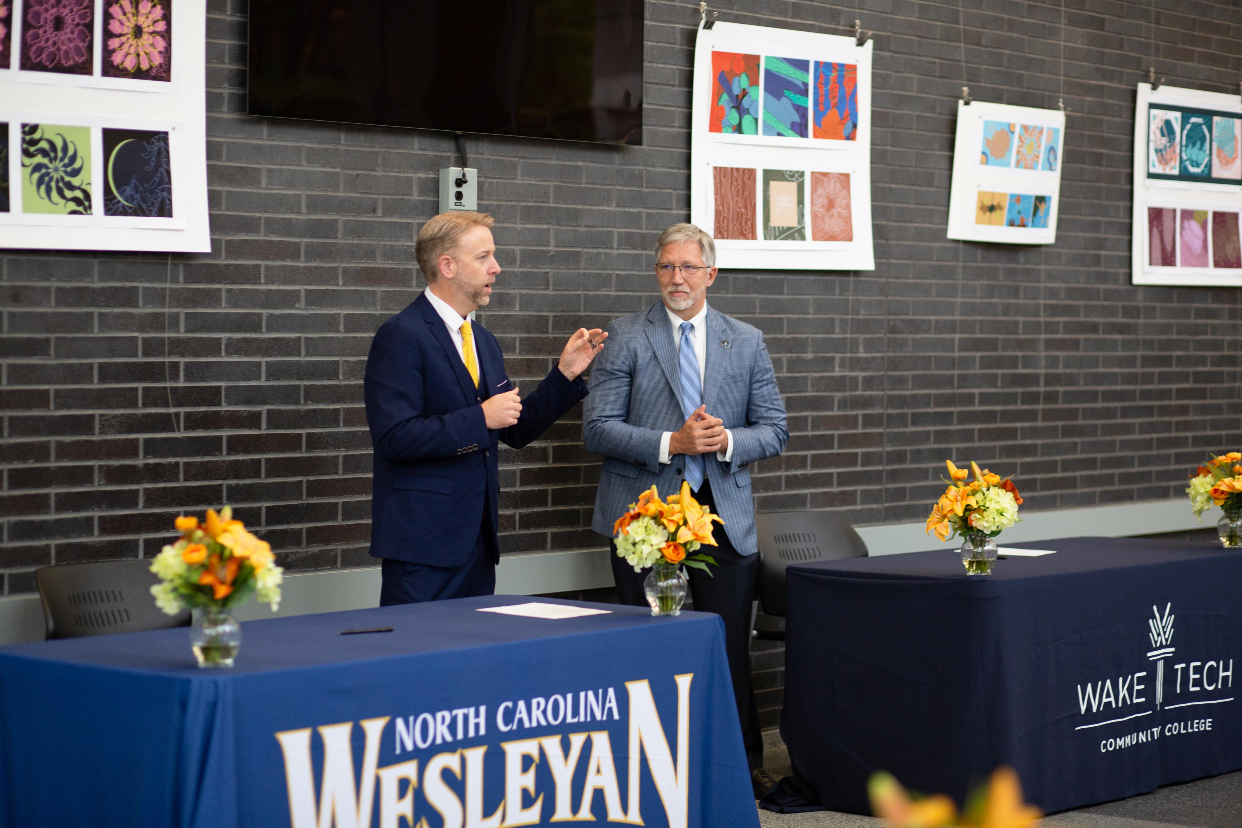 This partnership allows Wake Tech employees to receive exclusive tuition rates to attend NCWU.