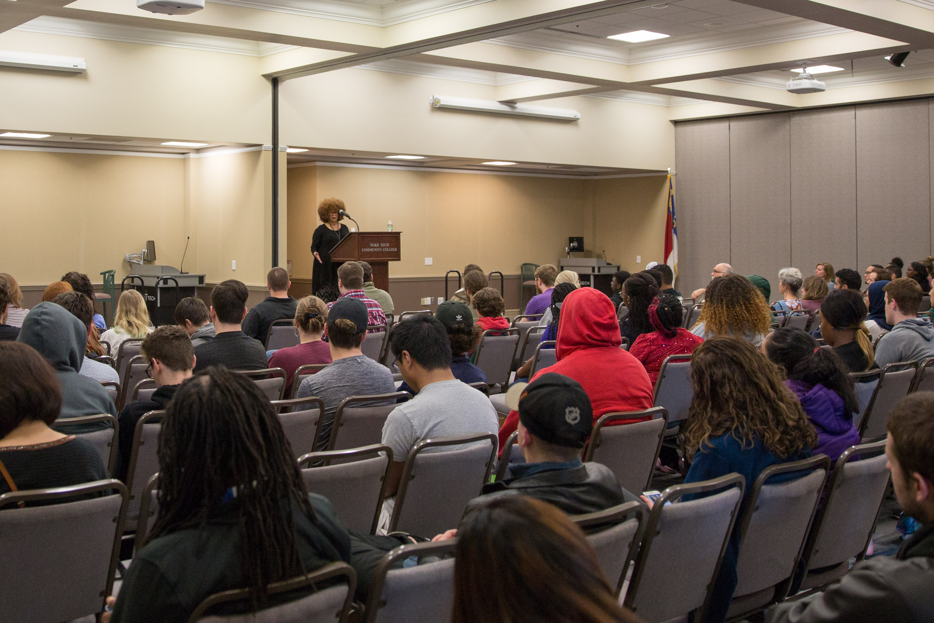 NC Poet Laureate Jaki Shelton Green Visits Southern Wake Campus