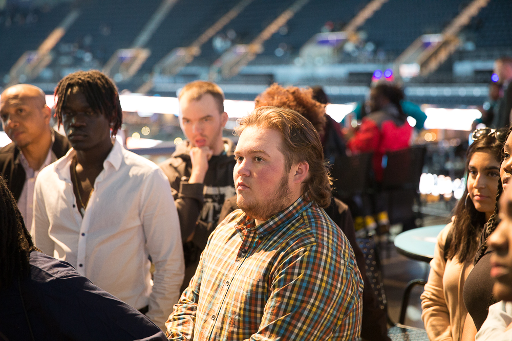 Students from 15 different degree programs attended the team’s annual Careers in Sports Day