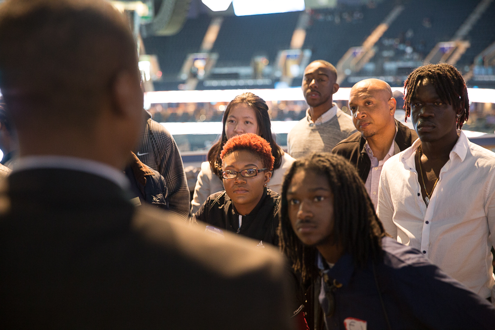 Career in Sports Day was a collaboration between Pathways Male Mentoring Services, Career and Employment Resources, and Wake Tech Athletics