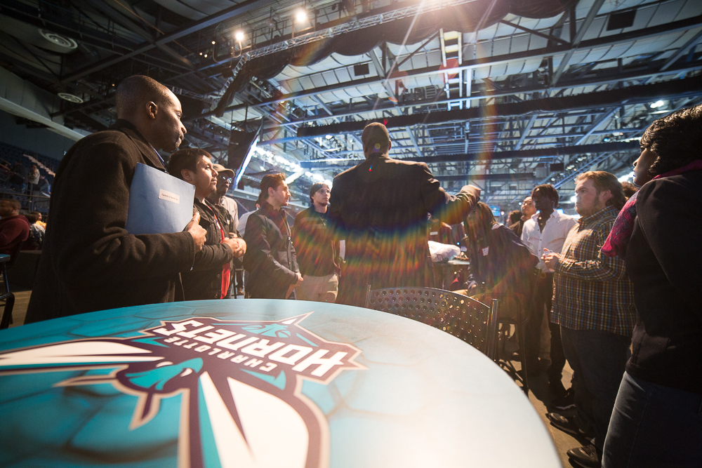Charlotte Hornets Create a Buzz for Wake Tech Students