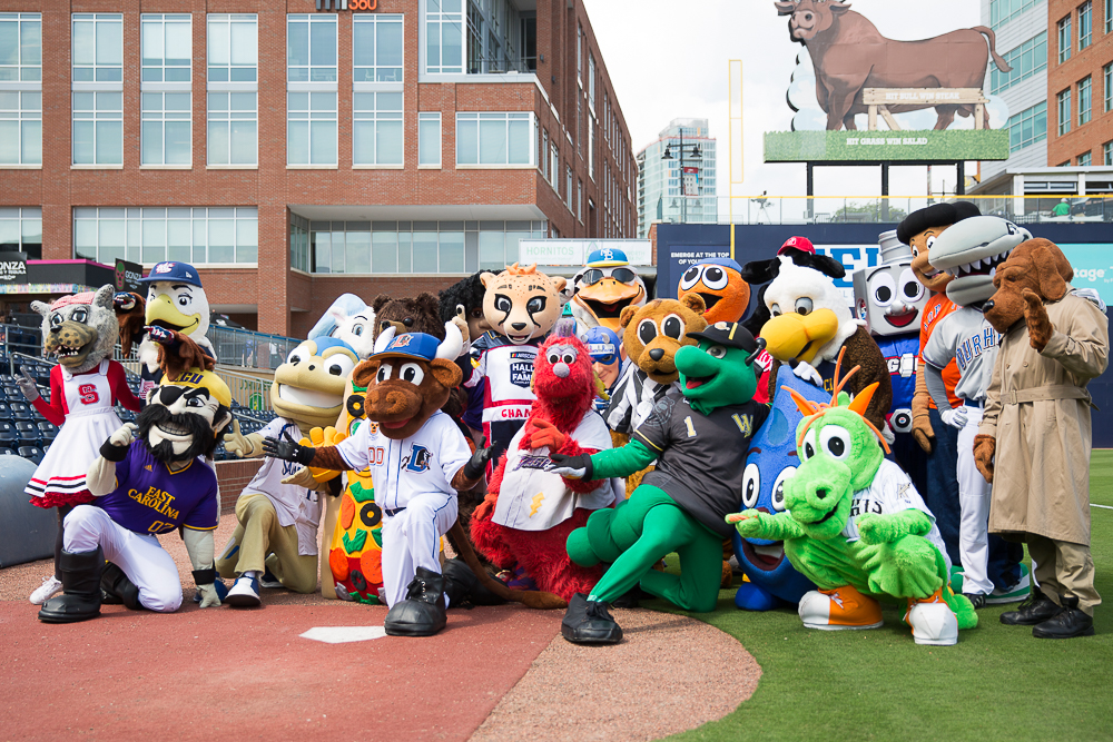 Talon joined mascots from across the state in celebrating Wool E. Bull’s birthday.