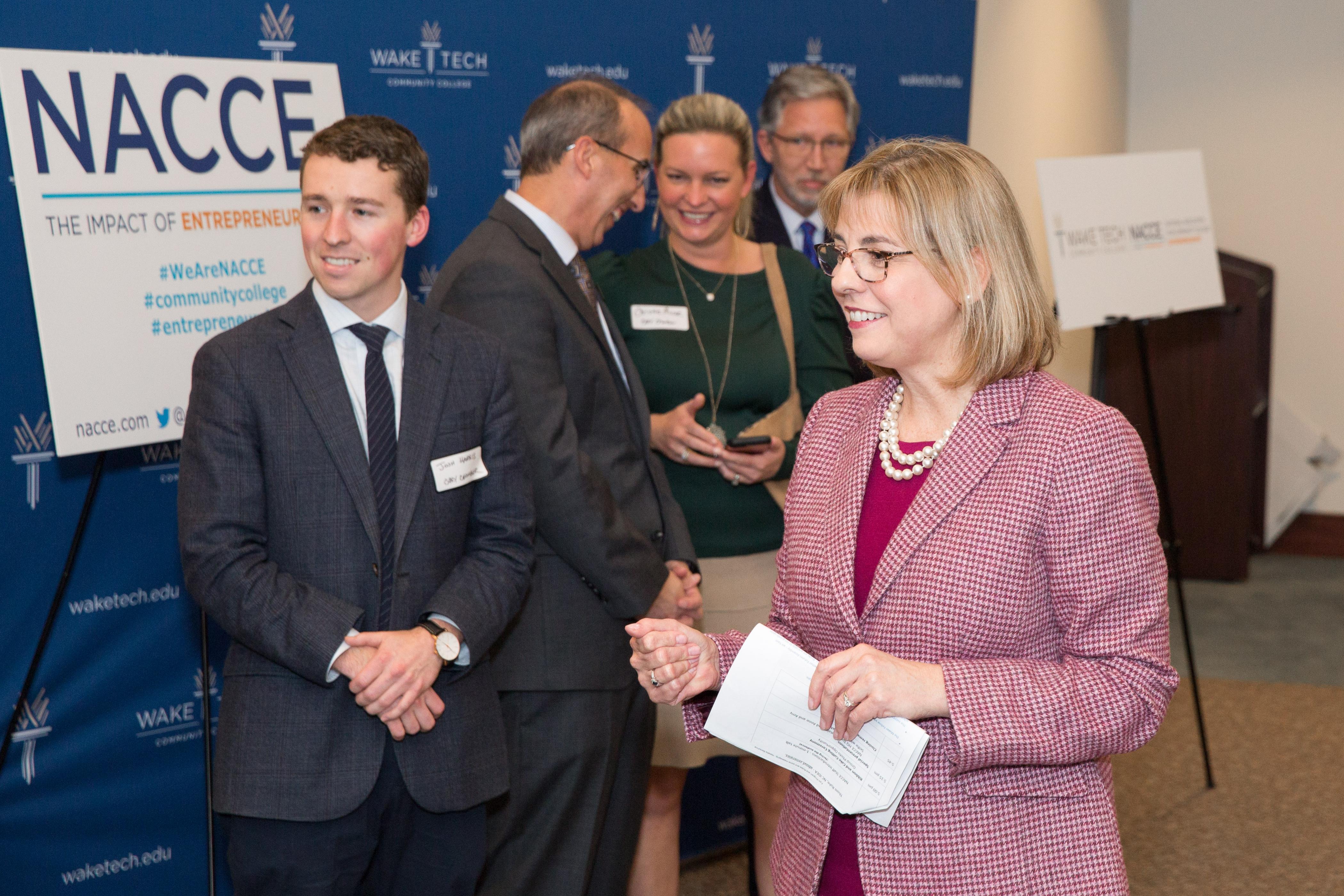 Wake Tech Welcomes National Entrepreneurship Organization to Western Wake Campus