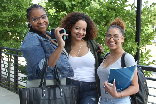 First day of fall semester at the Northern Wake Campus