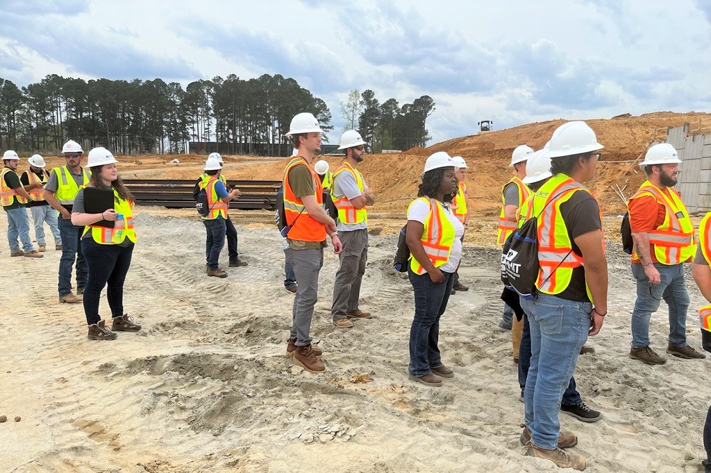 Students Learn about Career Opportunities in Road Construction