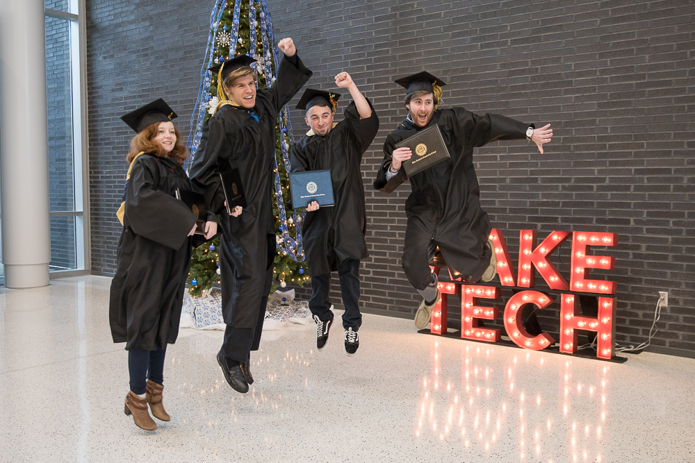 Students celebrate graduation!