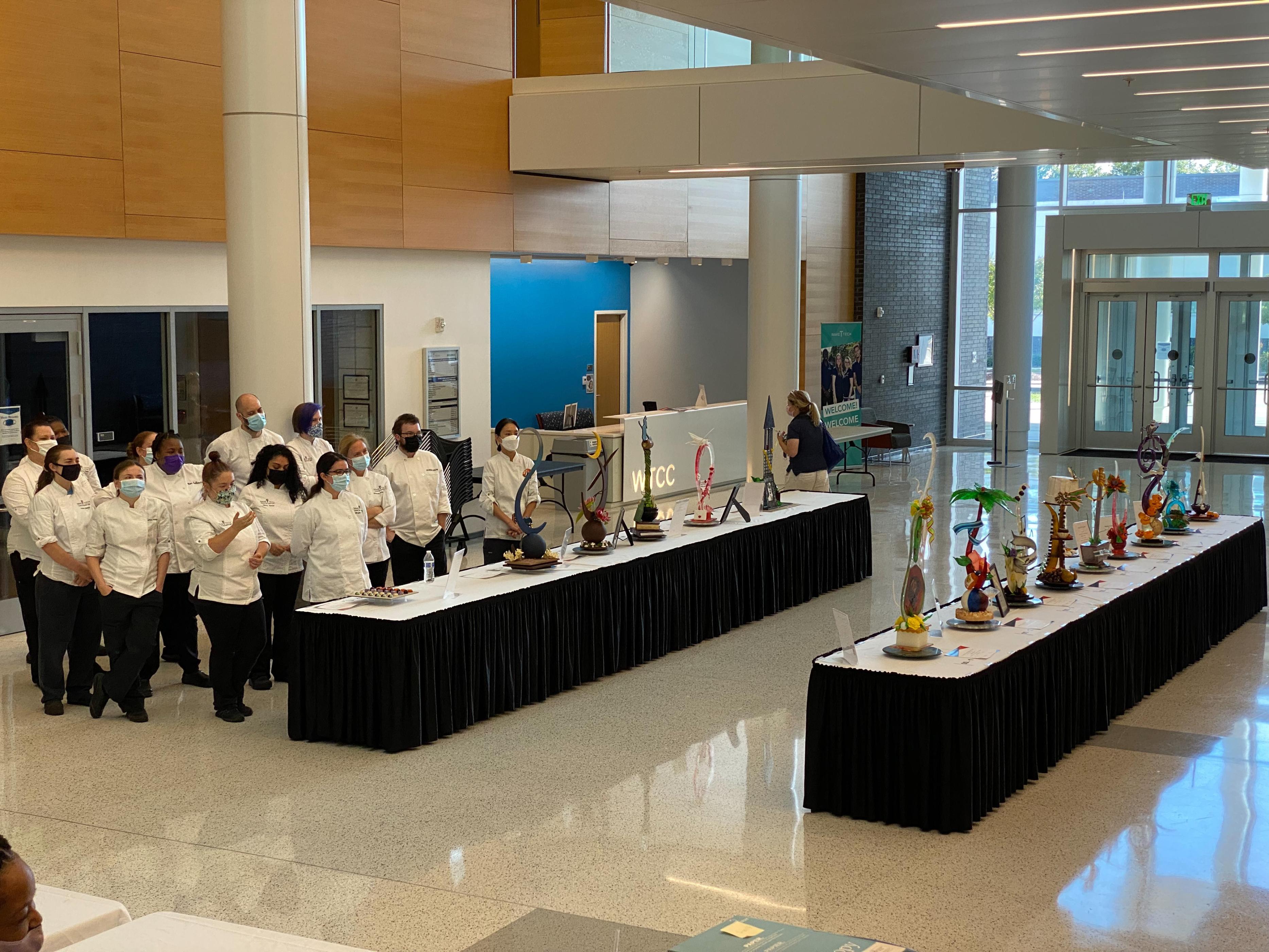 Wake Tech Hosts Elite Pastry Competition