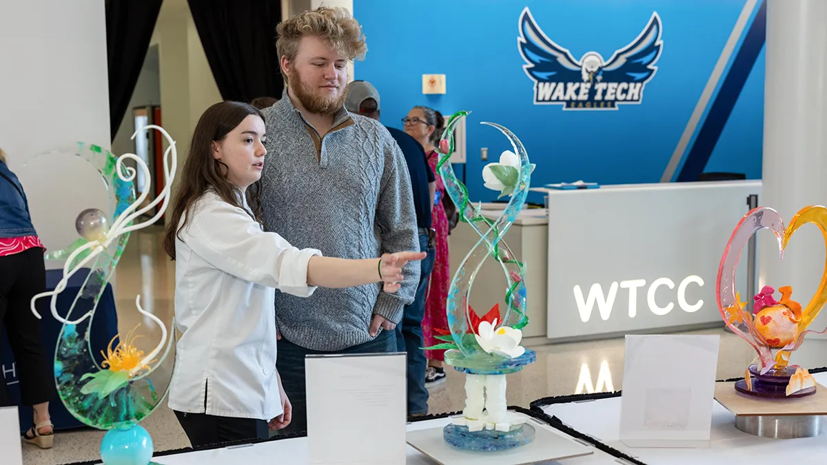 Every Wake Tech entry won a medal at the February North Carolina American Culinary Federation competition.