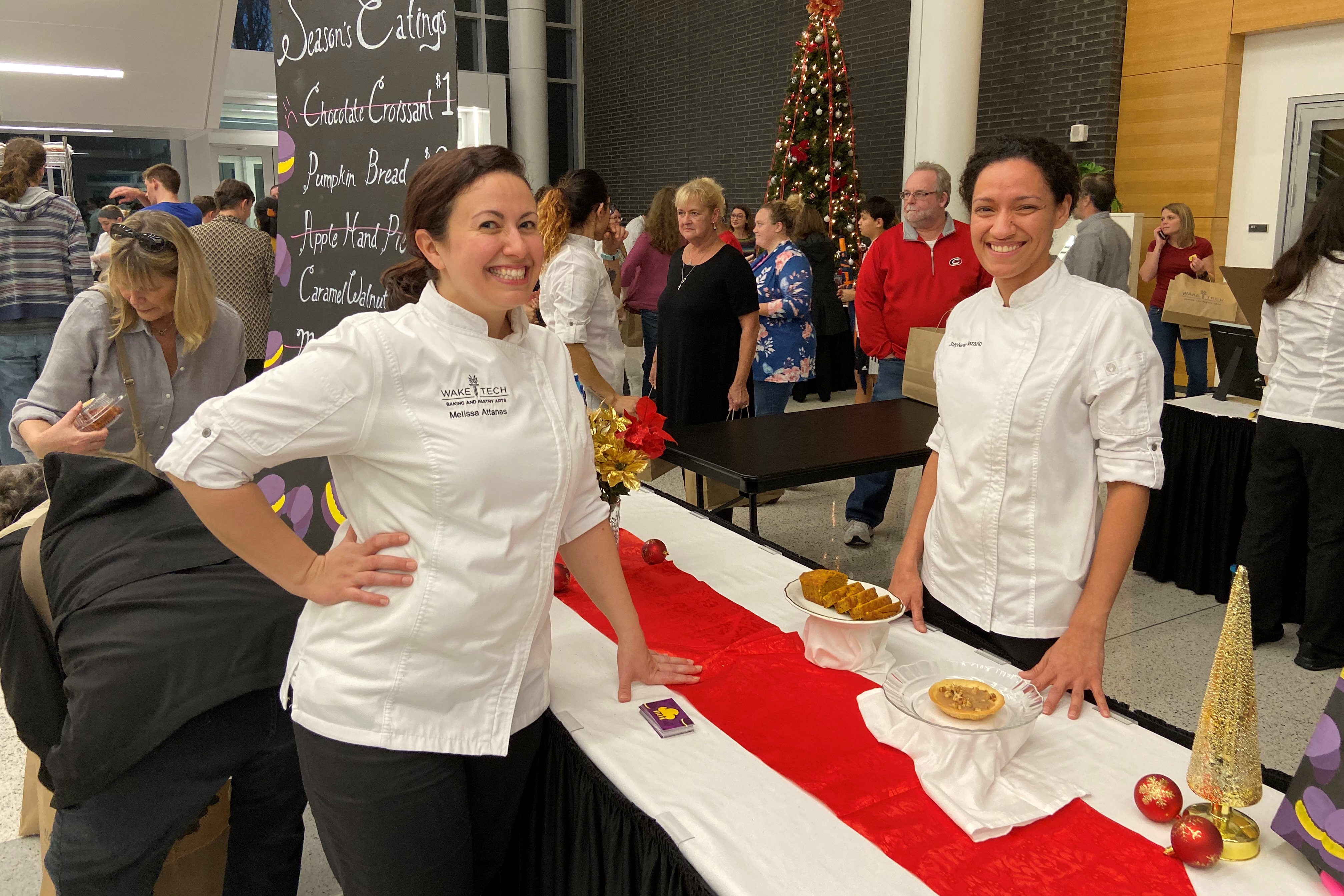 Students sell baked goods 
