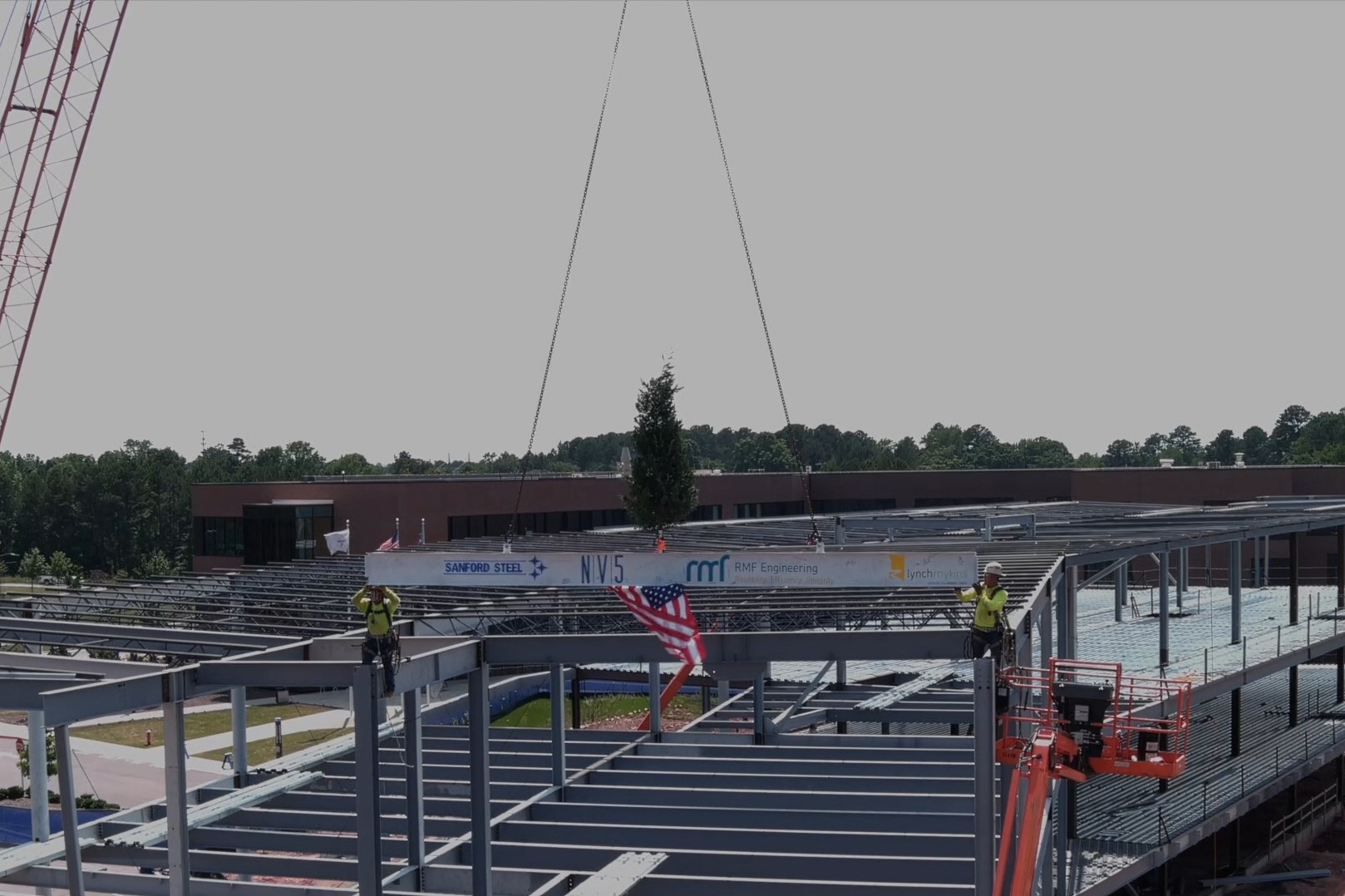 Wake Tech Holds Virtual Topping-Out Ceremony for New Building on RTP Campus 