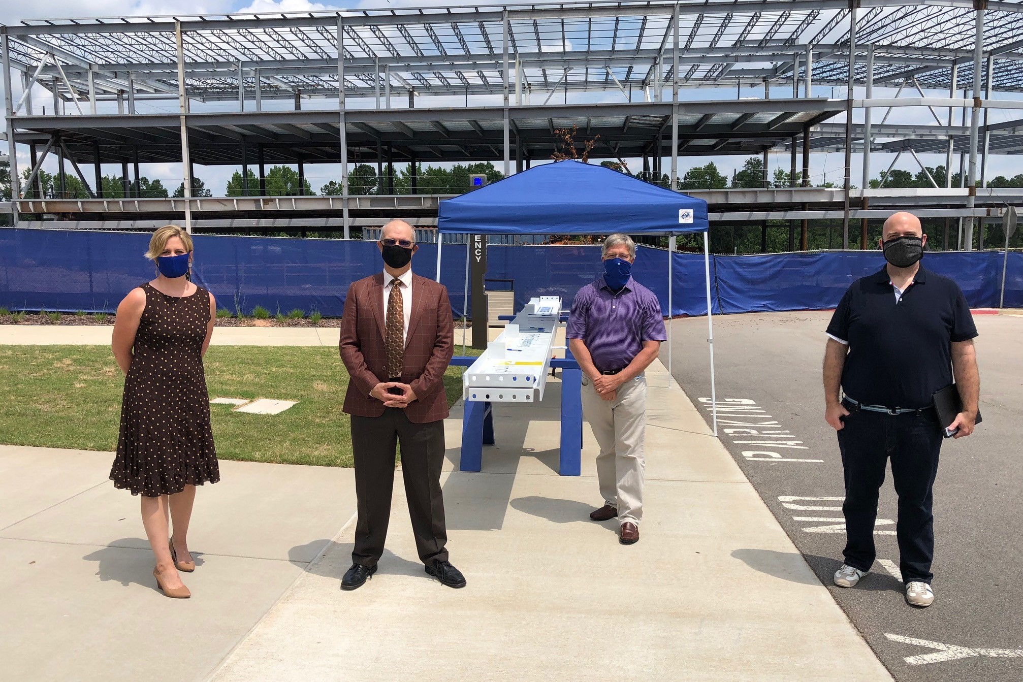 Wake Tech Holds Virtual Topping-Out Ceremony for New Building on RTP Campus 
