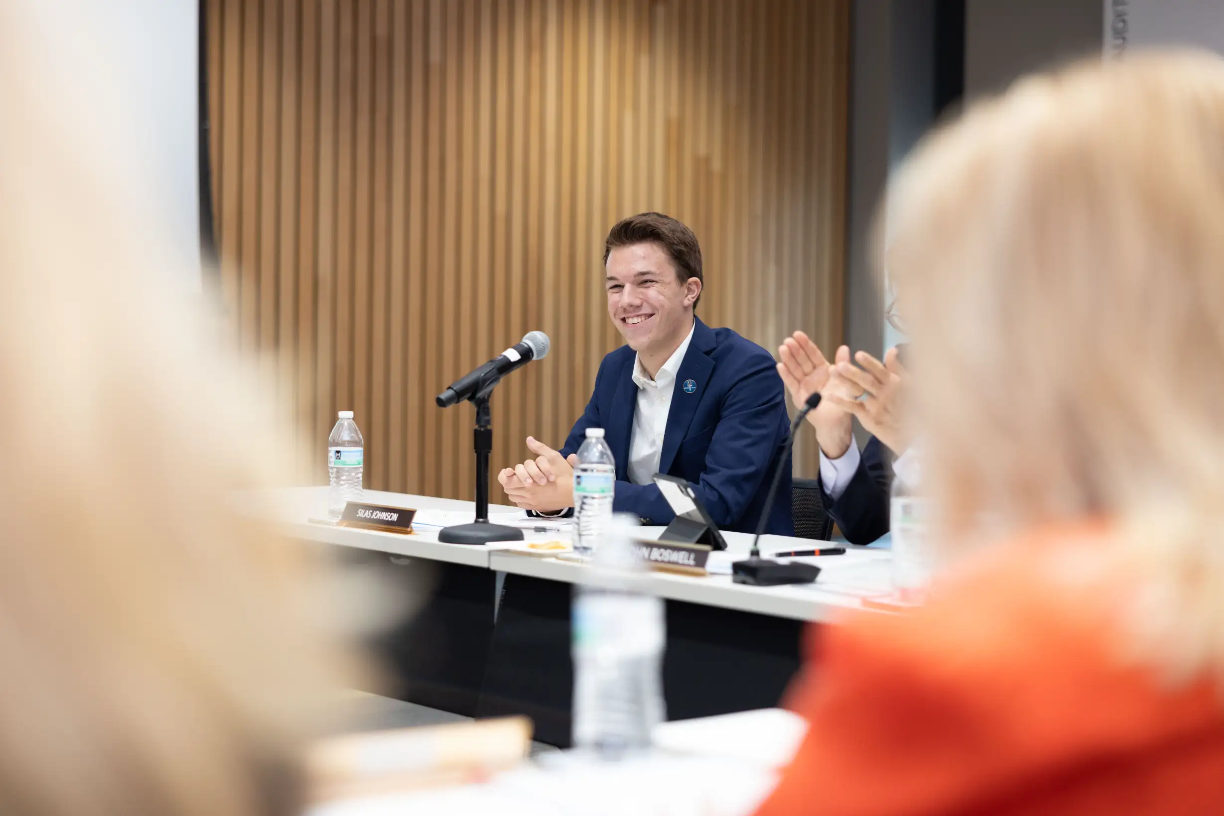 New SGA President Silas Johnson is an ex-officio member of the Board of Trustees for 2024-25. 