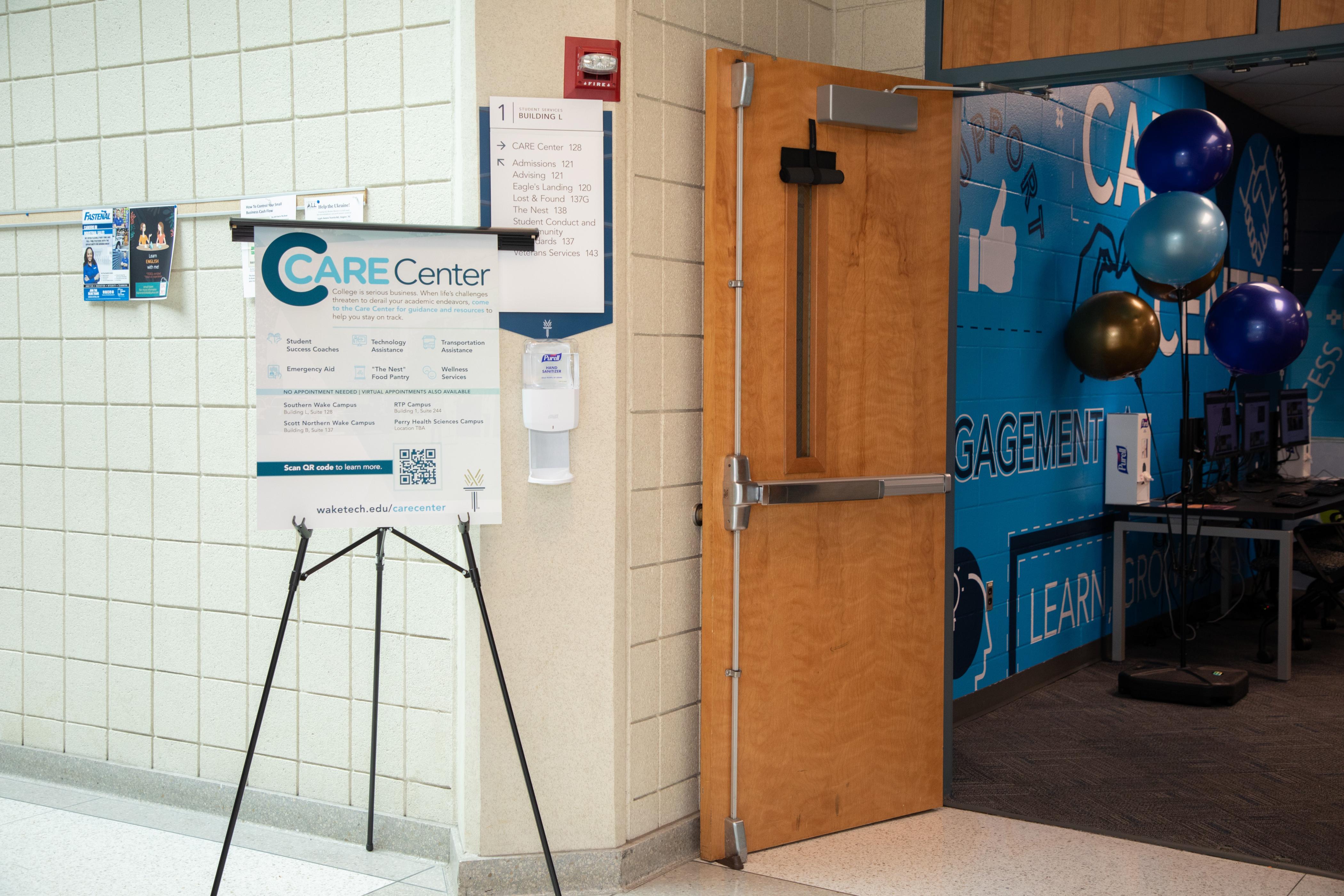 College Center “Cares” for Students