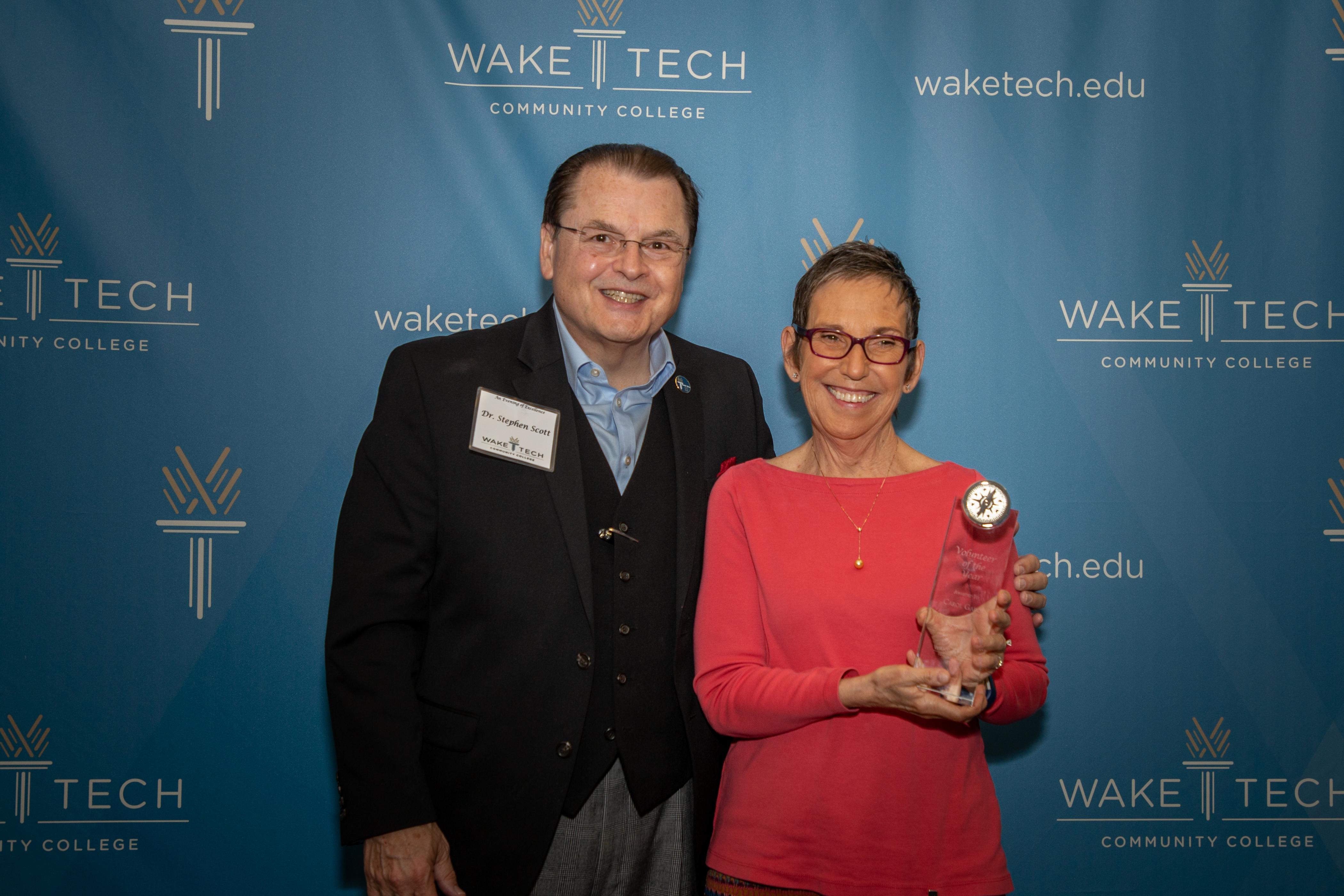 Carol Gabor, Volunteer of the Year 