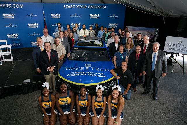 Hendrick Automotive Group Pledges $1 Million  as Construction Starts on Newest Wake Tech Facility