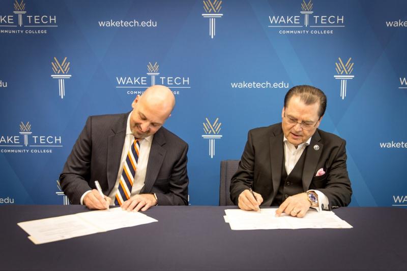 New Partnership between Wake Tech and William Peace University