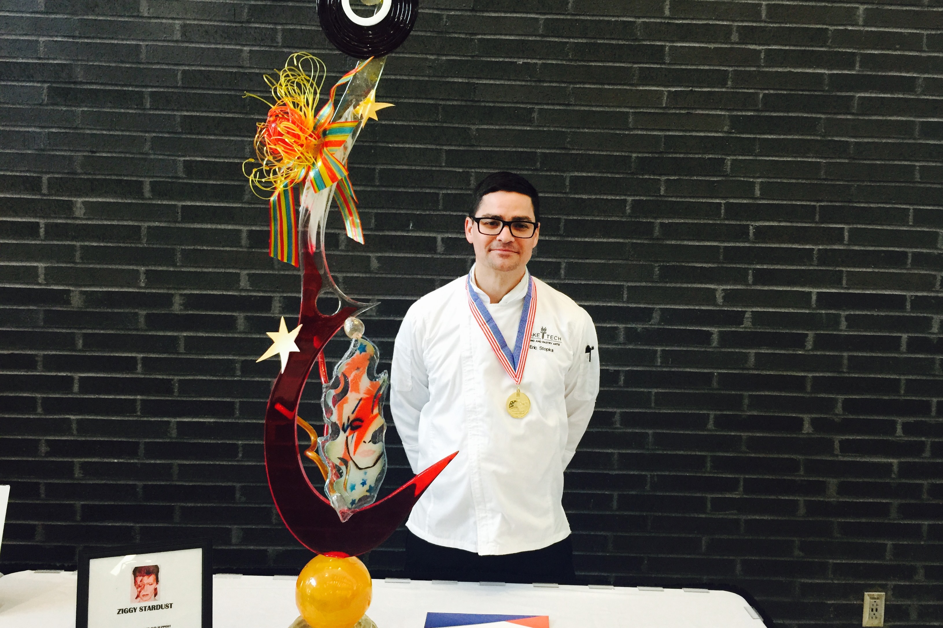 Chef Eric Stopka, Wake Tech Baking and Pastry Arts Instructor 