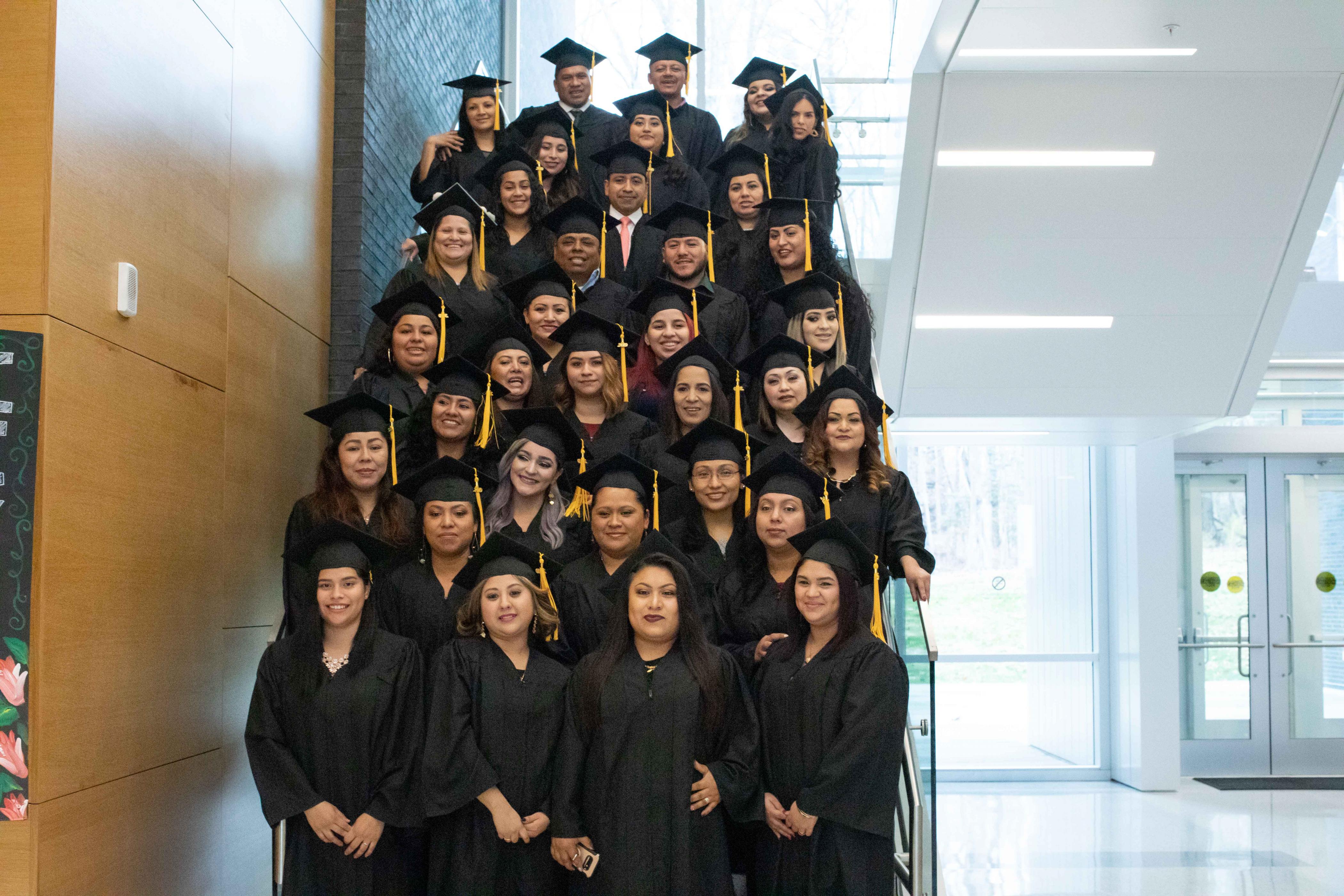 Group photo of graduates 