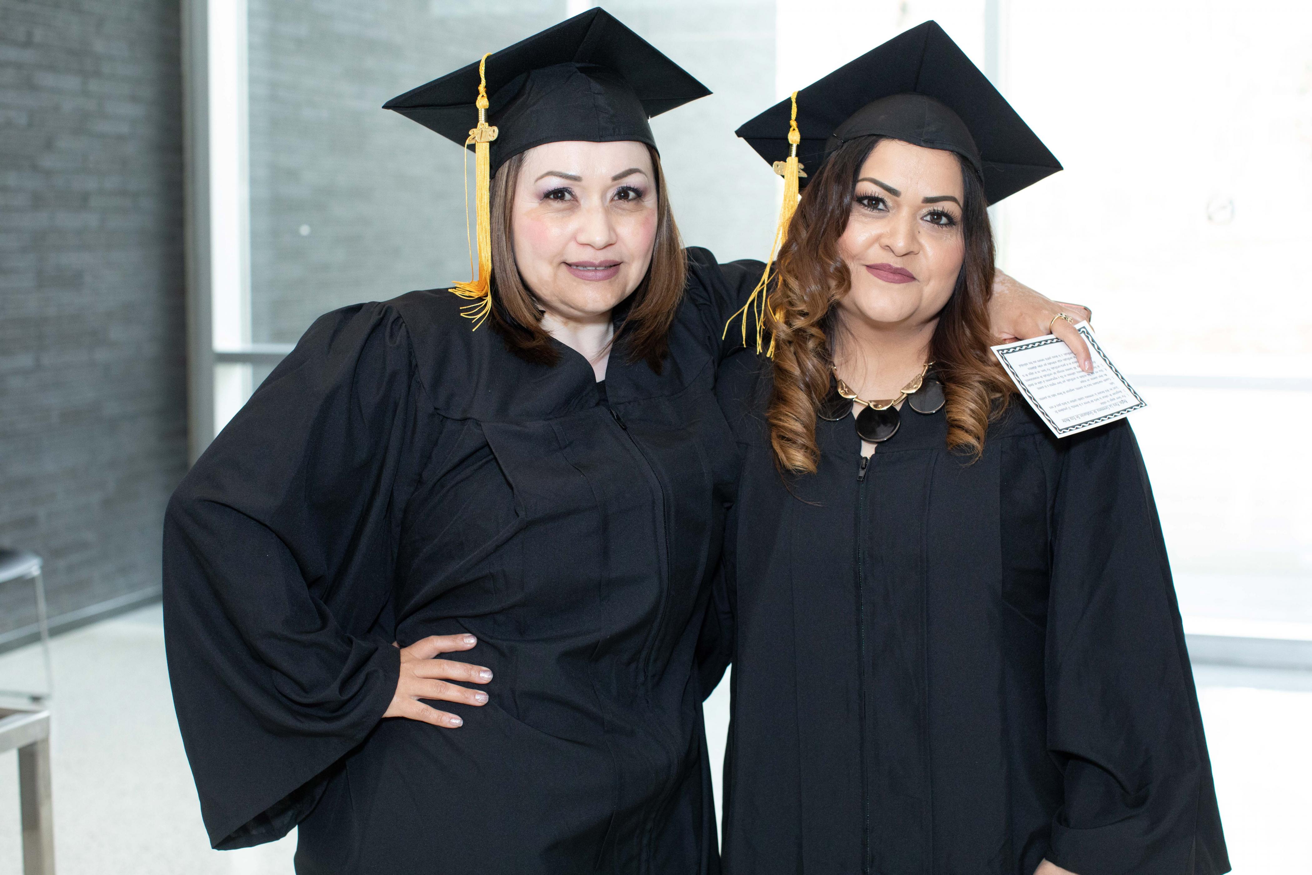 Students celebrating success
