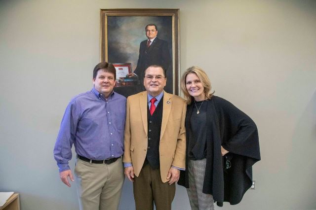 Dr. Stephen C. Scott and children 