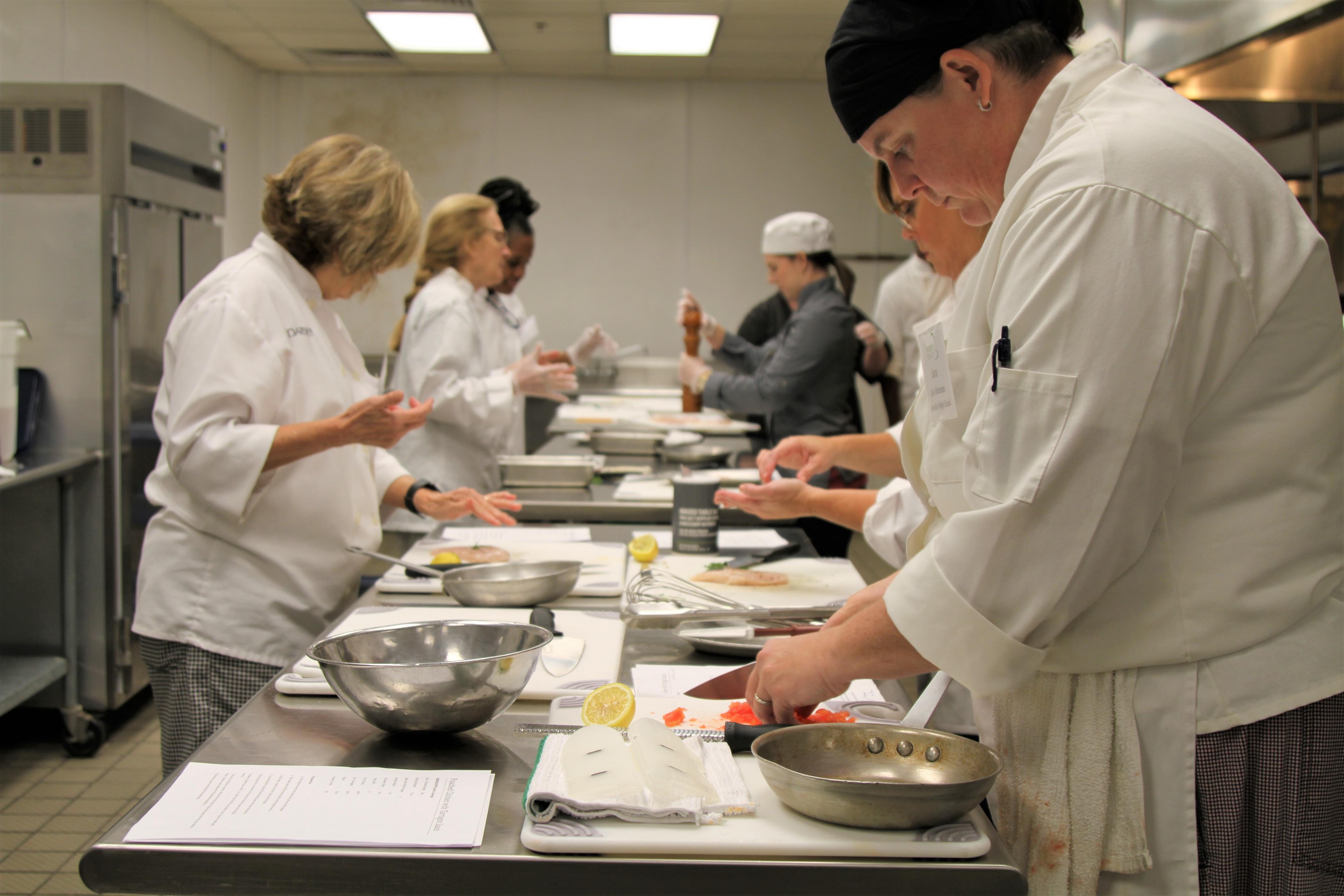 High school culinary teachers sharpen skills at wake tech wake tech