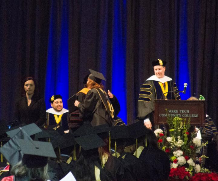 Wake Tech Holds Fall 2016 Commencement Exercises