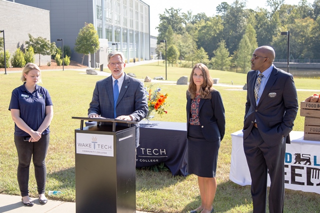 Wake Tech Food Pantries Get Makeover 
